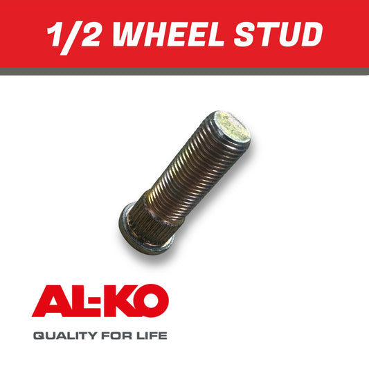 AL-KO Plated 1/2" UNF Wheel Stud