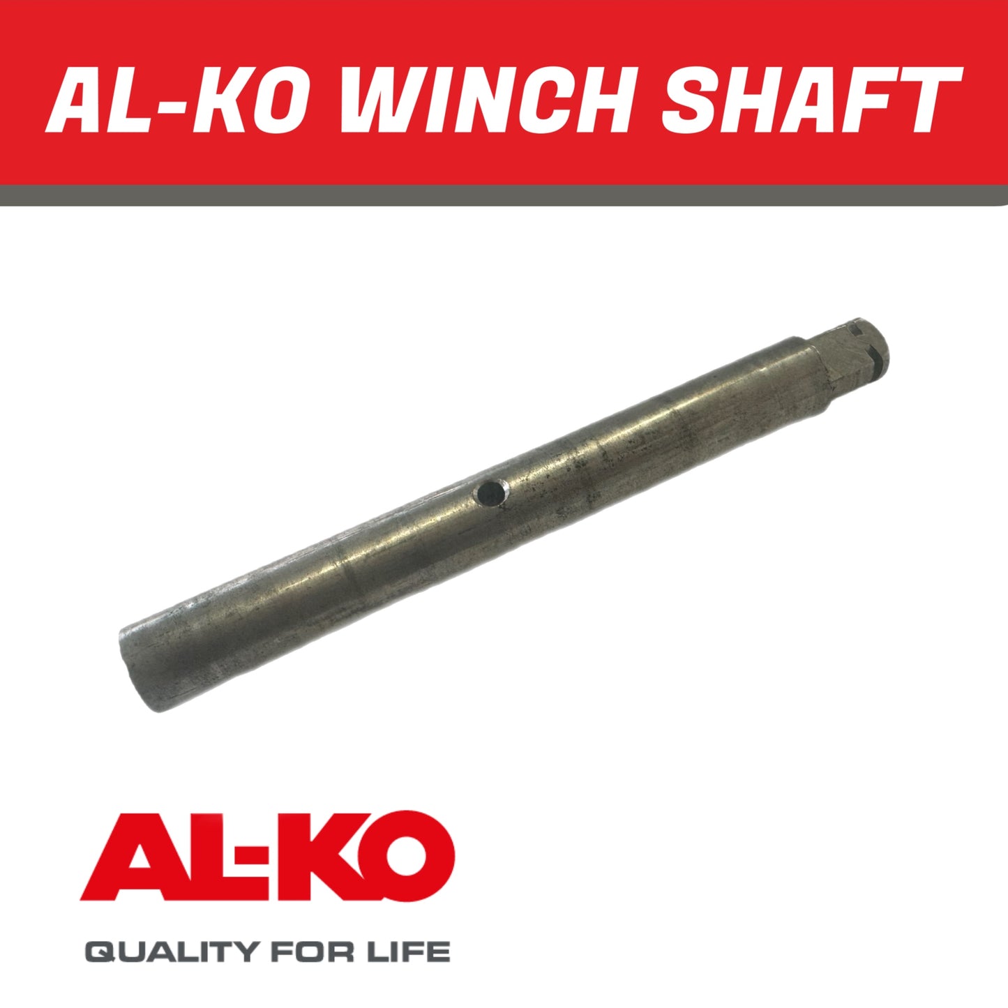 AL-KO Premium Winch Shaft S/S 16 x 139mm 1:1 3:1 5:1