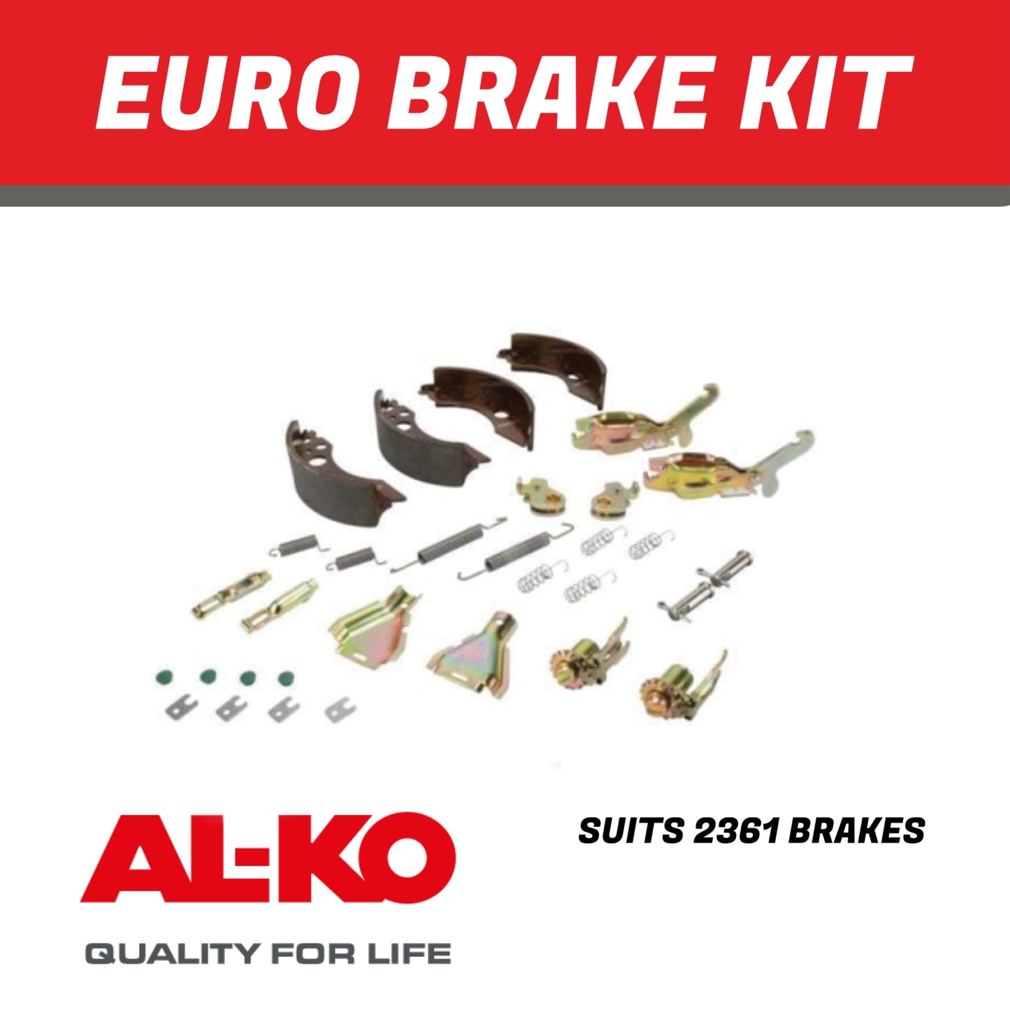 991213887 Brake Shoe Kit Major