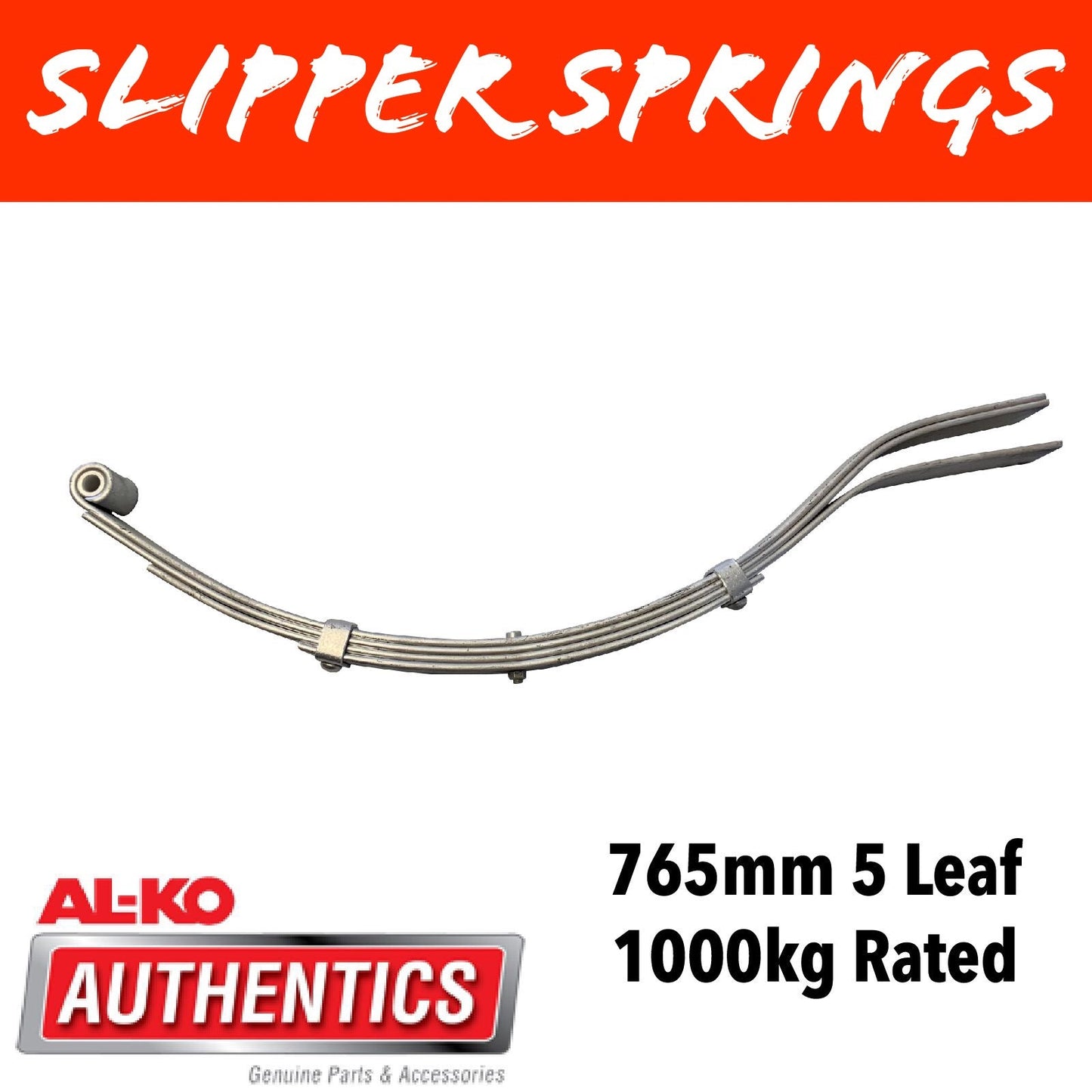 AL-KO 5 LEAF 765MM Leaf Spring Dacromet