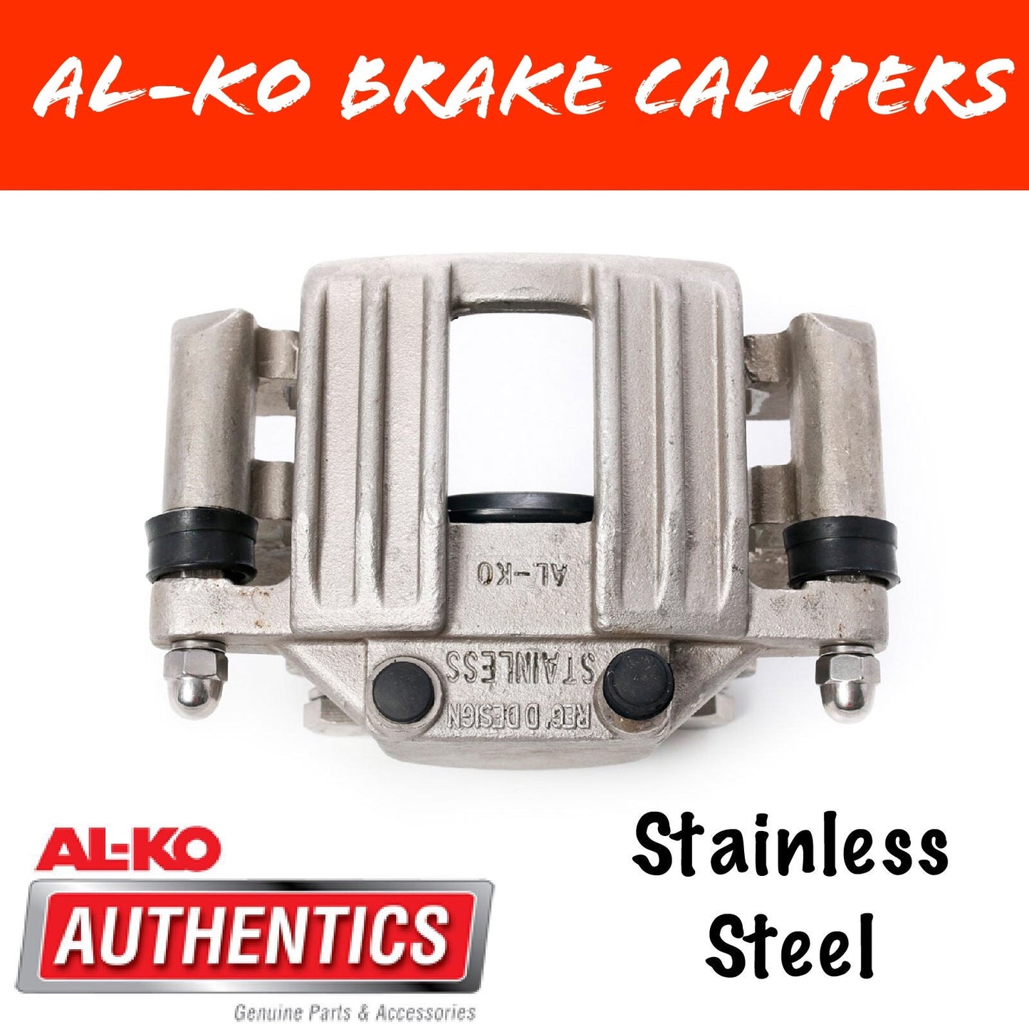 AL-KO STAINLESS STEEL Hydraulic Brake Calipers NEW S/S PISTON