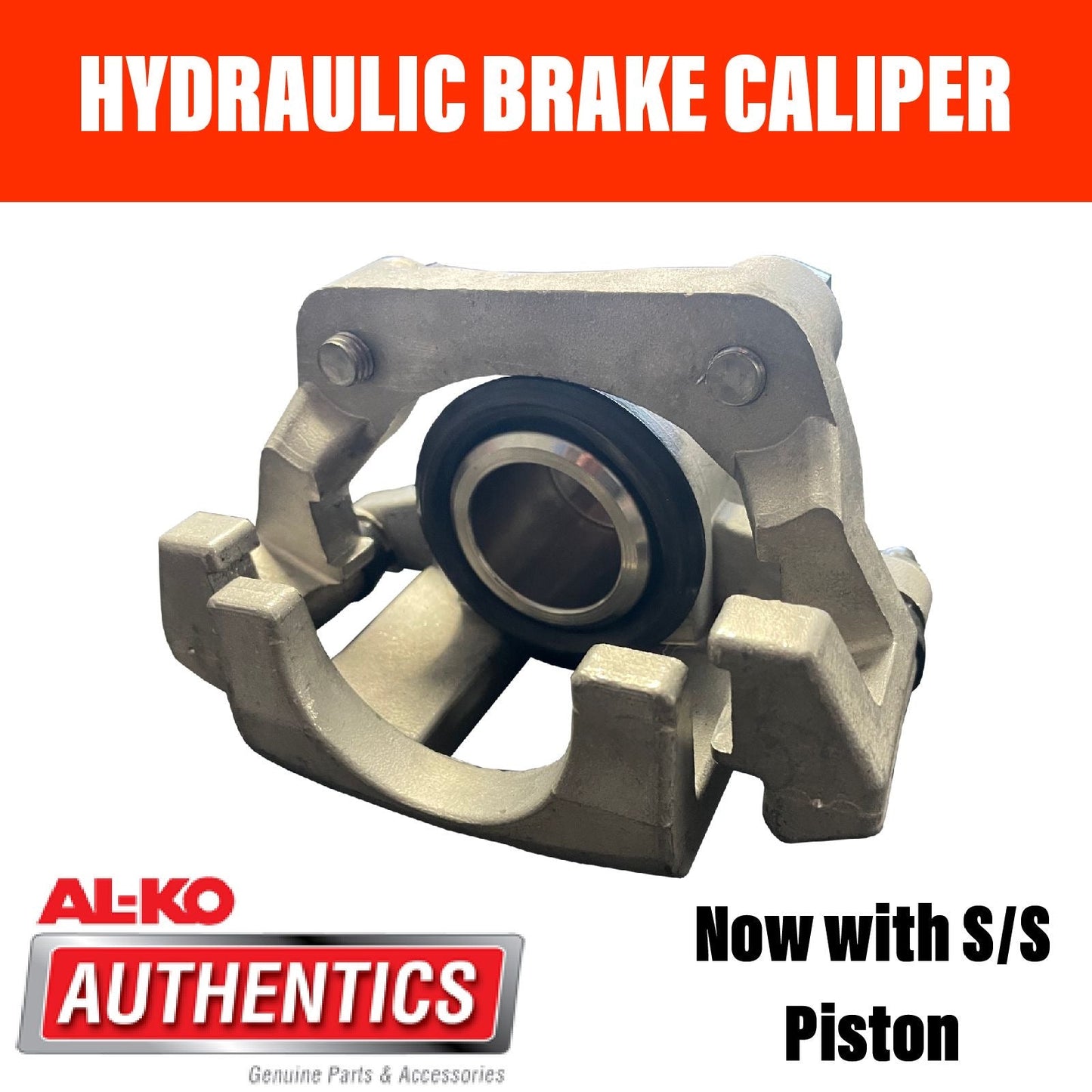 AL-KO STAINLESS STEEL Hydraulic Brake Calipers NEW S/S PISTON